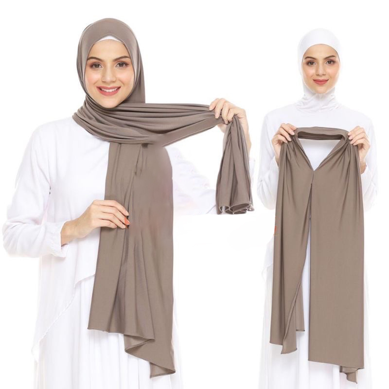 Baby Products Malaysia - พรีเมี่ยม Jersey Instant Hijab Good Stitch