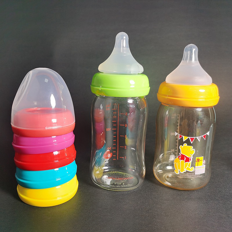 ฝาและแหวนขวดนมเหมาะสำหรับขวดนม - Baby Products Brand บทวิจารณ์และราคา