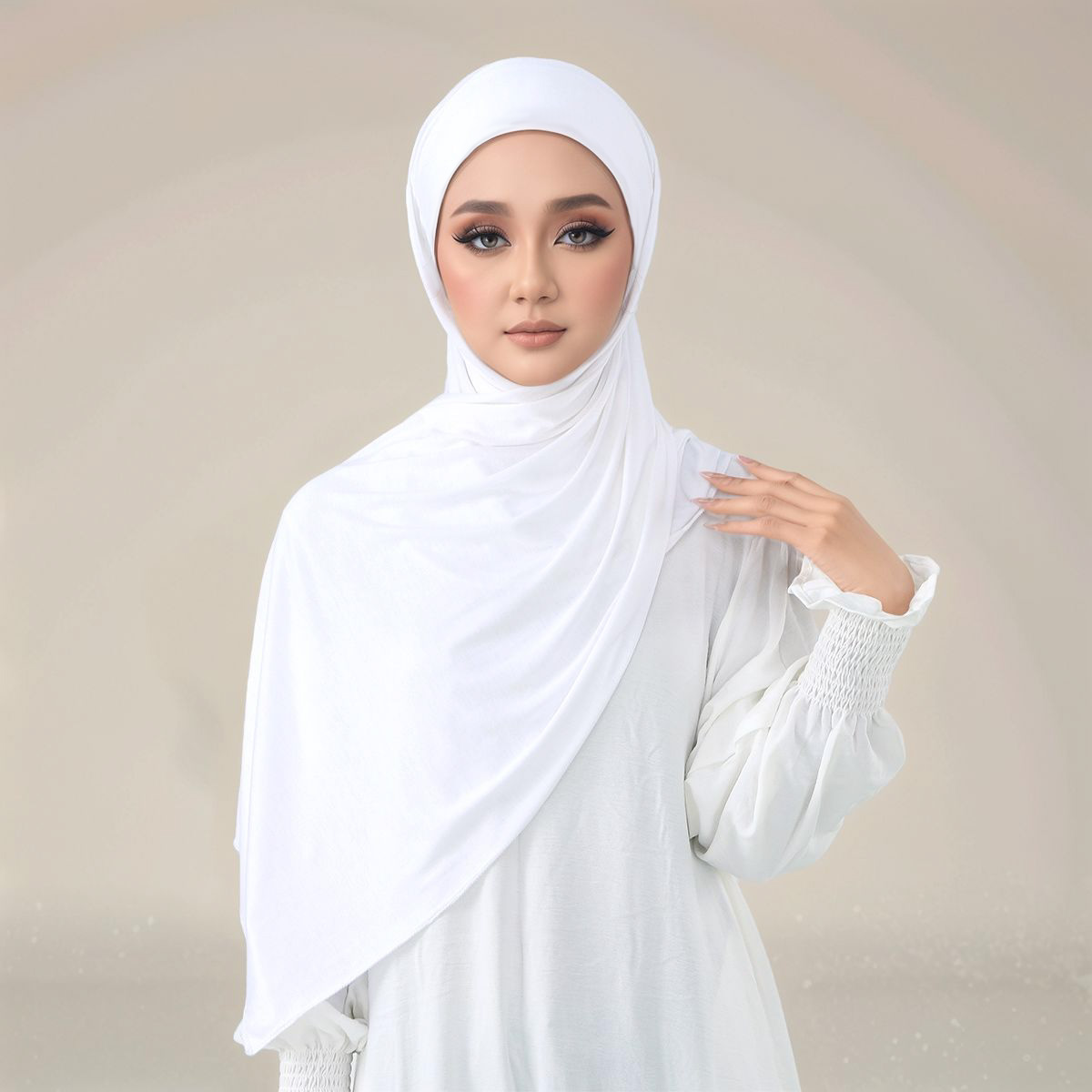 ฮิญาบสำเร็จรูปผ้าเจอร์ซีย์ยืดห - Baby Products Malaysia บทวิจารณ์และราคา